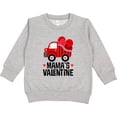 thumbnail image 2 of Inktastic Mamas Valentine Boys Truck Toddler Sweatshirt, 2 of 4
