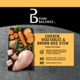 thumbnail image 4 of Pure Balance Wet Food for Dogs, Chicken, Vegetables, and Brown Rice Stew, 12.5 oz, 4 of 10