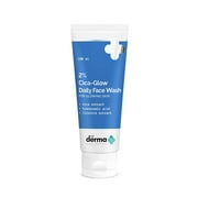 The Derma Co 2% Cica-Glow Daily Face Wash With Tranexamic Acid & Licorice Extract For Glowing Skin - 100Ml