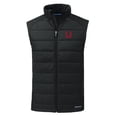 thumbnail image 2 of Men's Cutter & Buck Black Utah Utes Evoke Hybrid Eco Softshell Recycled Full-Zip Vest, 2 of 3