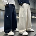 thumbnail image 3 of Generic Teen Boys Sweatpants Wide Leg Baggy Pants Open Bottom Athletic Kid Loose Fit Athletic Joggers Trousers Casual Soft Schoolwear, 3 of 3
