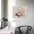 thumbnail image 3 of Nawypu  Bright Fashion Brand Glam Snake White Floral, Design by Ziwei Li Canvas Wall Art,, 3 of 4