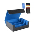 thumbnail image 2 of Caja para Baraja de Cartas Coleccionable Estándar Azul Hugo Capacidad para 1800 Cartas con 8 Divisores, 2 of 9