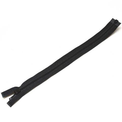 YYK Fastening Boat Separating Zipper | Open End 12 x 1 1/4 Inch Black