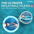 thumbnail image 3 of SOLSTICE Circular Inflatable Mesh Dock Platform for Pool, 8', 3 of 7