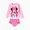 Minnie, variant on Disney Stitch Girls Swimsuit Summer Rash Guard 2 Pieces Bathing Suits Beach Tankini Set Sizes 3-13