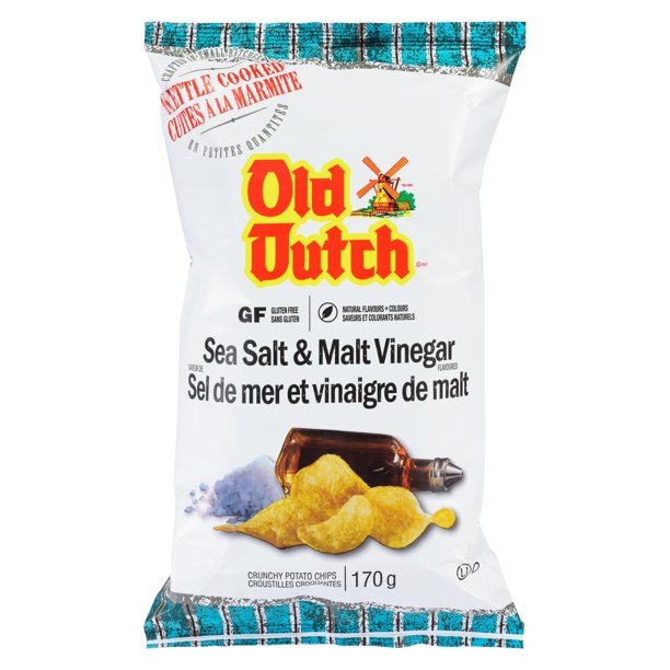 Old Dutch Kettle Sea Salt & Malt Vinegar Walmart.ca
