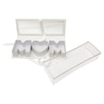 thumbnail image 3 of Caja de flores vacía para mamá, contenedor ligero de chocolate para dulces rellenable para el Día de la Madre Blanco, 3 of 9