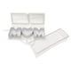 thumbnail image 3 of Caja de flores vacía con forma de letra de mamá, caja de jabón eterna, embalaje floral Blanco, 3 of 9