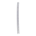 thumbnail image 1 of Iron Wire Double Loop Binding Spine, 6.4mm Diameter, 34 Teeth, 3:1 Pitch, 20 Sheets, 360 Degree Rotation, Nylon Coated, for Documents, Books, Notes, Reports, 1 of 7