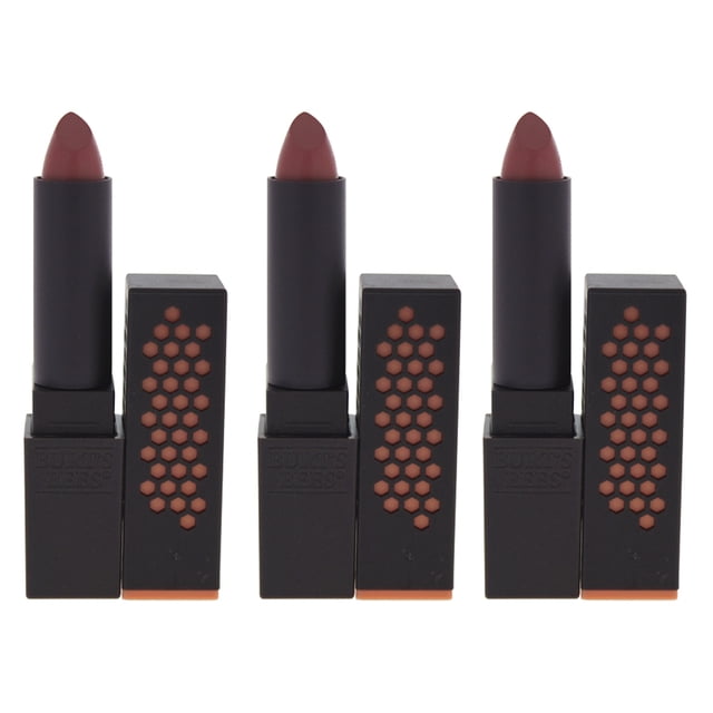 Burts Bees Rouge à Lèvres - 500 Nile Nude par Burts Bees pour Femmes - 0.12 oz Rouge à Lèvres - Lot de 3