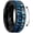 Black&Blue Chain-Viking Runes, variant on Stainless Steel Men's Ring-Black Men Chain Fidget Ring Comfort Fit Size Spinner Ring, 316L Stainless Steel Anxiety Ring for Men Women with Stress Free, Cool Wedding Band Comfort Fit Size 10