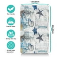 thumbnail image 5 of Summer Beach Dog Feeding Mat - Tropical Starfish Pattern Pet Placemat - Absorbent & Easy to Clean, 5 of 5
