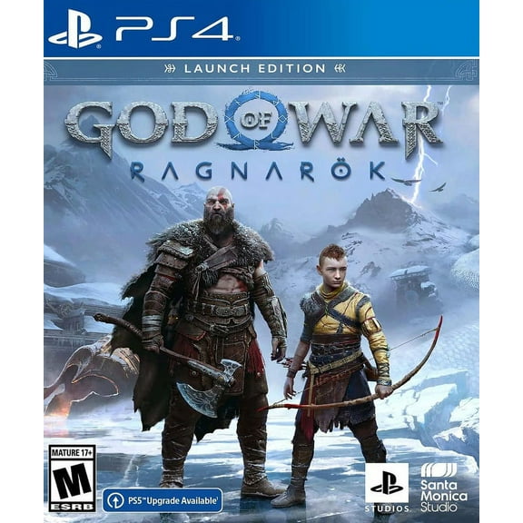 Restored God of War Ragnarok Launch Edition (Sony Playstation 4, 2022) Fighting Game (Refurbished)