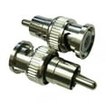 thumbnail image 1 of 5x Enchufe Macho Bnc Rca Macho Rg59 Cable Coaxial Conector Adaptador de Video 3 piezas, 1 of 6