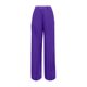 thumbnail image 4 of Pantalones palazzo de cintura alta y pierna ancha para mujer: plisados, fluidos, cintura elástica, poliéster, estilo informal de negocios, tallas S-XXL, 4 of 4