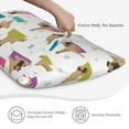 thumbnail image 5 of Bingfone Yoga Dogs Poses Printed Pillowcase 20x36 inches - Standard Pillow Cases with Envelope Closure,Gifts for Women Men, 5 of 9