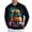 #008-Multicolor, variant on Men's Halloween Skeleton Gamer T-Shirt - Funny Video Gaming Graphic Design for Gamers Spooky Cool Style, Casual Daily Wear Gaming Tee