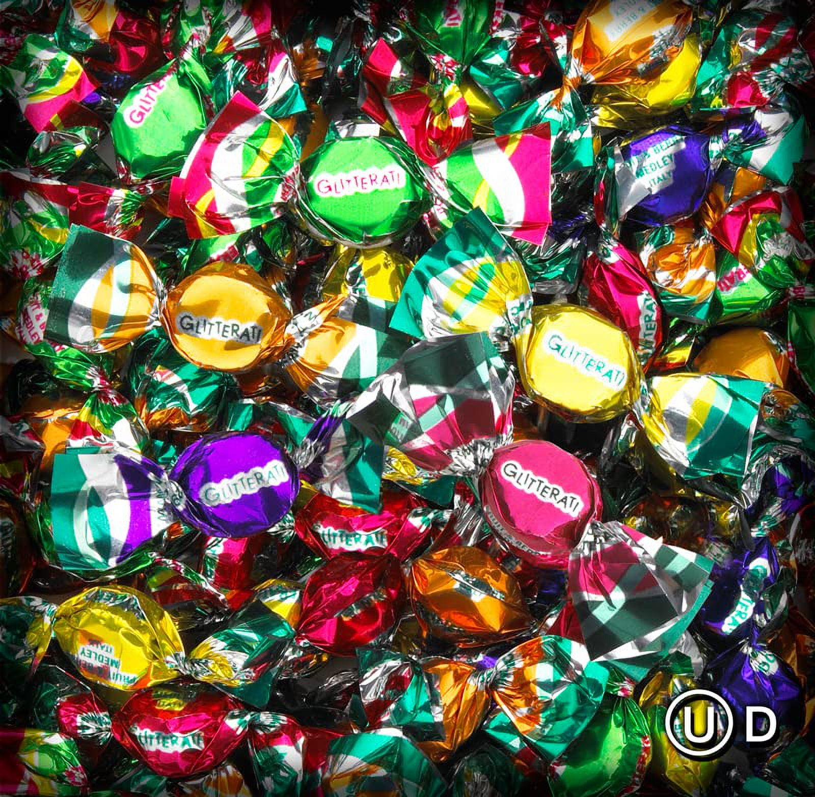 Glitterati Fruit and Berry Medley Italian Mini Hard Candy, 14 Oz Bag