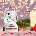 thumbnail image 3 of Globo de Nieve navideño brillante de cristal para niños Perfecl Decoración de Hogar Año nuevo, 3 of 7
