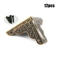 thumbnail image 6 of 12Pcs Corner Bracket Metal Corner Protector Jewelry Box Wooden Case DIY Hardware, 6 of 7