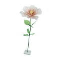 thumbnail image 3 of Centro de mesa de flores artificiales elegante diámetro 30 cm arreglo floral realista Naranja Rosa, 3 of 9