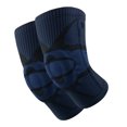 thumbnail image 3 of 2pcs rodillera térmica drk Blue rodillera comprimida anticolisión de silicona neutral, adecuada para ciclismo, 3 of 10