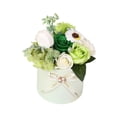 thumbnail image 2 of Caja de regalo con rosas de jabón, decoración de mesa, caja de jabón con flores para mamás Verde, 2 of 9