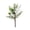 A004- White, variant on Artificial Christmas Hobby Pink Glitter Berry Single Hobby for Indoor Holiday Table Decor