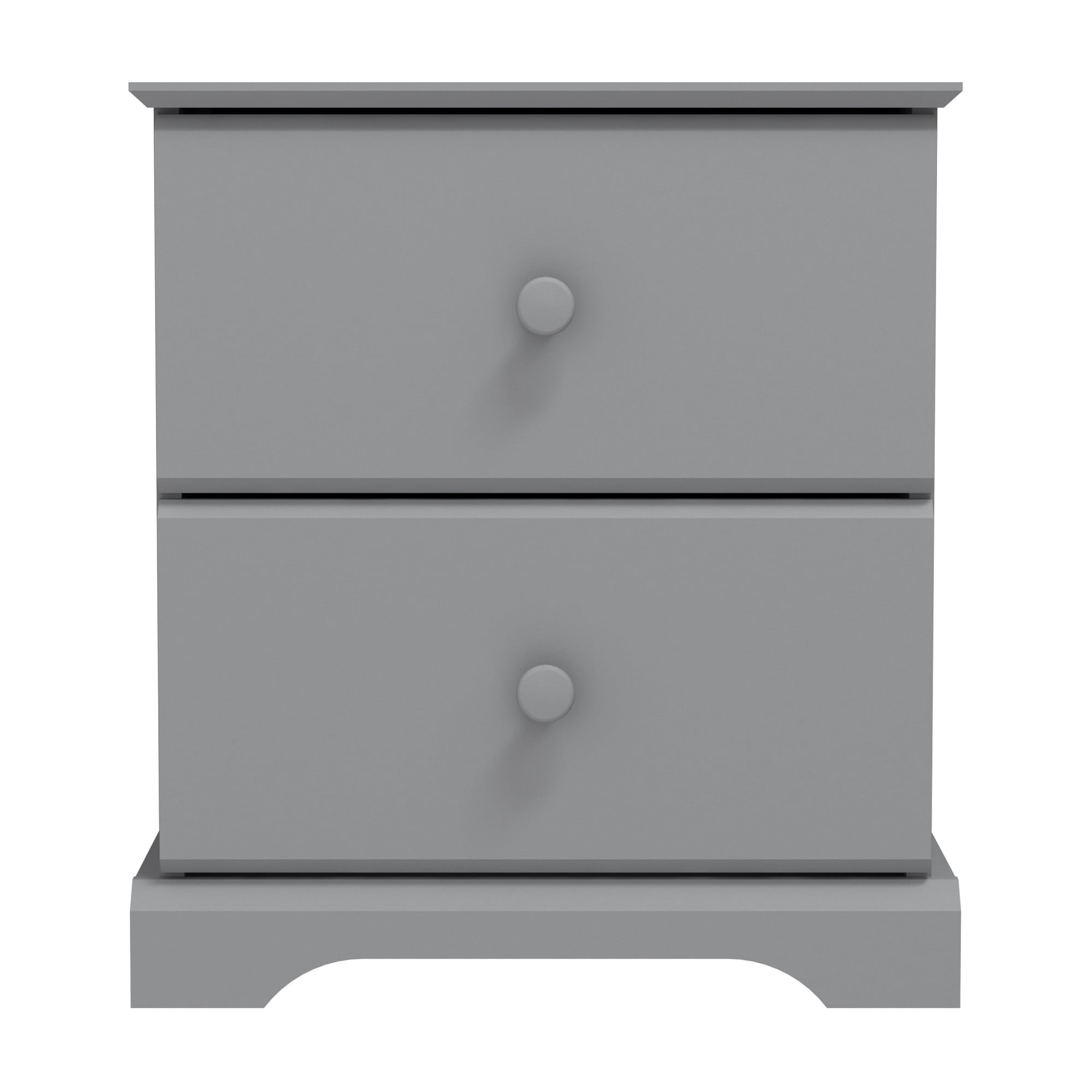 Classic Nightstand,Wood Kids Nightstand,grey Nightstand with Drawer,for