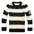 thumbnail image 1 of Richie House Two Colors Stripe Sweater (Boys), 1 of 2