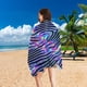 thumbnail image 4 of Toallas de microfibra de la serie Stripe Toallas de baño grandes Toallas de playa, 4 of 7