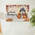 thumbnail image 2 of Happy Thanksgiving Alaskan Malamute Welcome Thankful Fall Autumn Pumpkin Horizontal Matte Canvas Poster Alaska Mal Dog Lovers Gifts Wall Art Home Decor - 02021, 2 of 5
