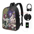 thumbnail image 2 of Invader Zim Laptop Backpack With Usb Charging Port 17 Inch Daypack Travel College School Computer Bag Bookbag, 2 of 9