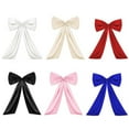 thumbnail image 5 of 1pc, X-Large Bow Decoration -  (24x36 Inches) Elegant Large Ribbon-like Backdrop for Wedding, Birthday Party, Christmas Decor - Party Decorations, Festive Decorative, 5 of 5
