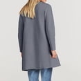 thumbnail image 4 of Womens Knit Cardigan Sweaters Oversized Open Front Long Sleeve Lapel Casual Jacket 2023 Fall Coat Dressy, 4 of 9