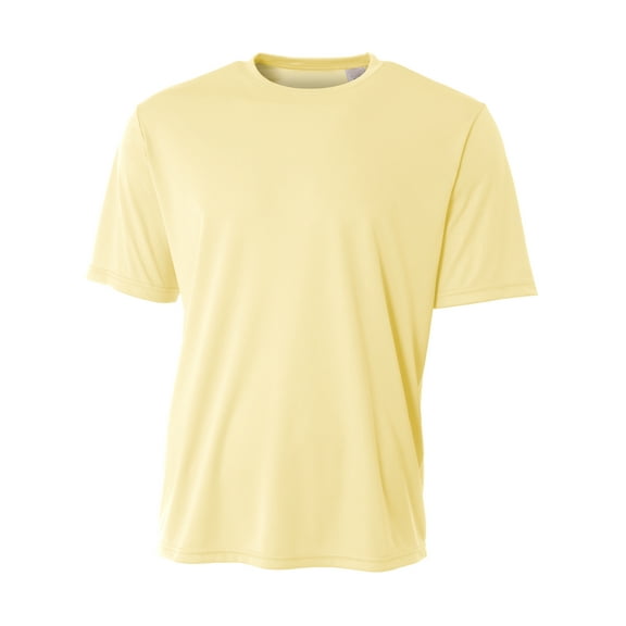 Men's Sprint Performance T-Shirt - LIGHT YELLOW - 3XL