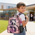 thumbnail image 5 of Aplkyhs Backpack Lovely Style School Bookbag for Age 12-18 Cherry Blossom Panda Water Repellent Durable Backpack for Teens Travel & Daily, 5 of 7