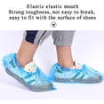 thumbnail image 6 of Fnochy 100Pcs Disposable Plastic Shoe Covers Non-Slip Waterproof Overshoes for Hospital Factory Cleaning Rainy Day, 6 of 8
