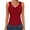 15_Red, variant on Womens Tank Tops 2026 Ribbed V Neck Summer Tops Basic Slim Fitted Sleeveless T Shirts Soft Knit Cami Tee Casual Layering Shirts Deep Red XS