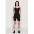 thumbnail image 2 of Womens Iris Rib Knit Biker Romper, 2 of 4