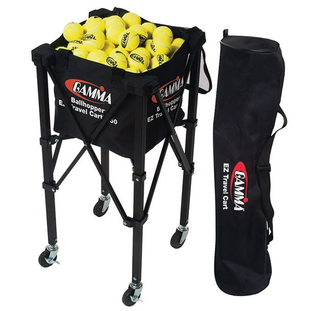 GAMMA Tennis EZ Travel Cart 150 Ball Hopper