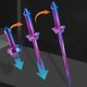 thumbnail image 3 of Juguete 3D Impresión Espada Telescópica Alivio Estrés en (color Degradado), 3 of 9