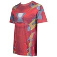 thumbnail image 3 of Iron Man Costume Sublimated Men's T-Shirt-Medium, 3 of 4