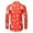 E-262Red, variant on FAOWME Men's Christmas Shirt Long Sleeved Lapel Buttons Snowflake Reindeer Printed Fashion Comfortable Blouse Tops For Casual Daily Wear Black L