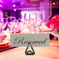thumbnail image 5 of SEWCHICS 6Pcs Black Metal Table Number Holders for Wedding Table Decor, 5 of 8