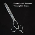 thumbnail image 4 of Hair Thinning Scissors- 6 Professional Barber Sharp Layering Haircut Scissors With Adjustment Screw, 4 of 5