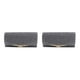 thumbnail image 2 of Guardurnaity Bolso de hombro elegante y práctico de poliéster que mantiene los artículos seguros y accesibles Bolso de hombro con cadena gris gris oscuro 2Conjunto, 2 of 6