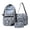 Blue, variant on Large Capacity 3 Piece Backpack For Students Cute Cartoon Style Travel With Spacious Compartments And Comfortable Straps Back To School Backpack