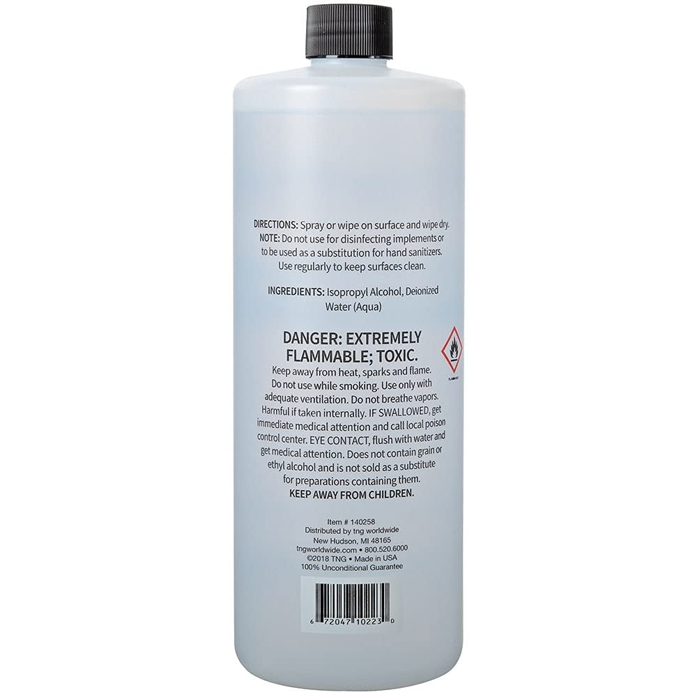 ForPro 99% Isopropyl Alcohol (IPA), Pure & Unadulterated Concentrated Alcohol, 32 Fl Oz